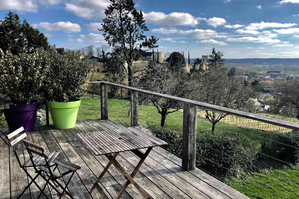 Maison Vue Panoramique Depuis Le Coteau De Σινόν Εξωτερικό φωτογραφία